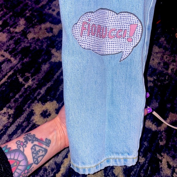 Fiorucci Denim high-waisted Angel jeans 👼🏼 like new - Picture 5 of 13